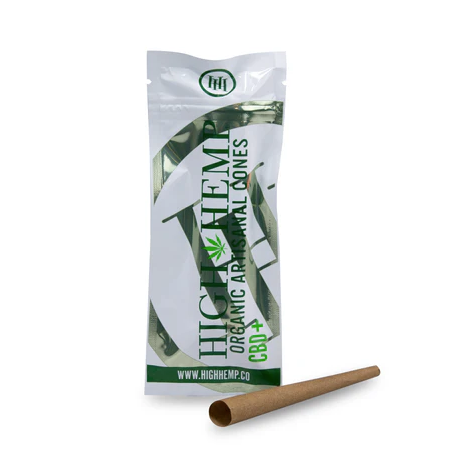 Photograph of product: High Hemps Organic CBD Cones 2pk - Original