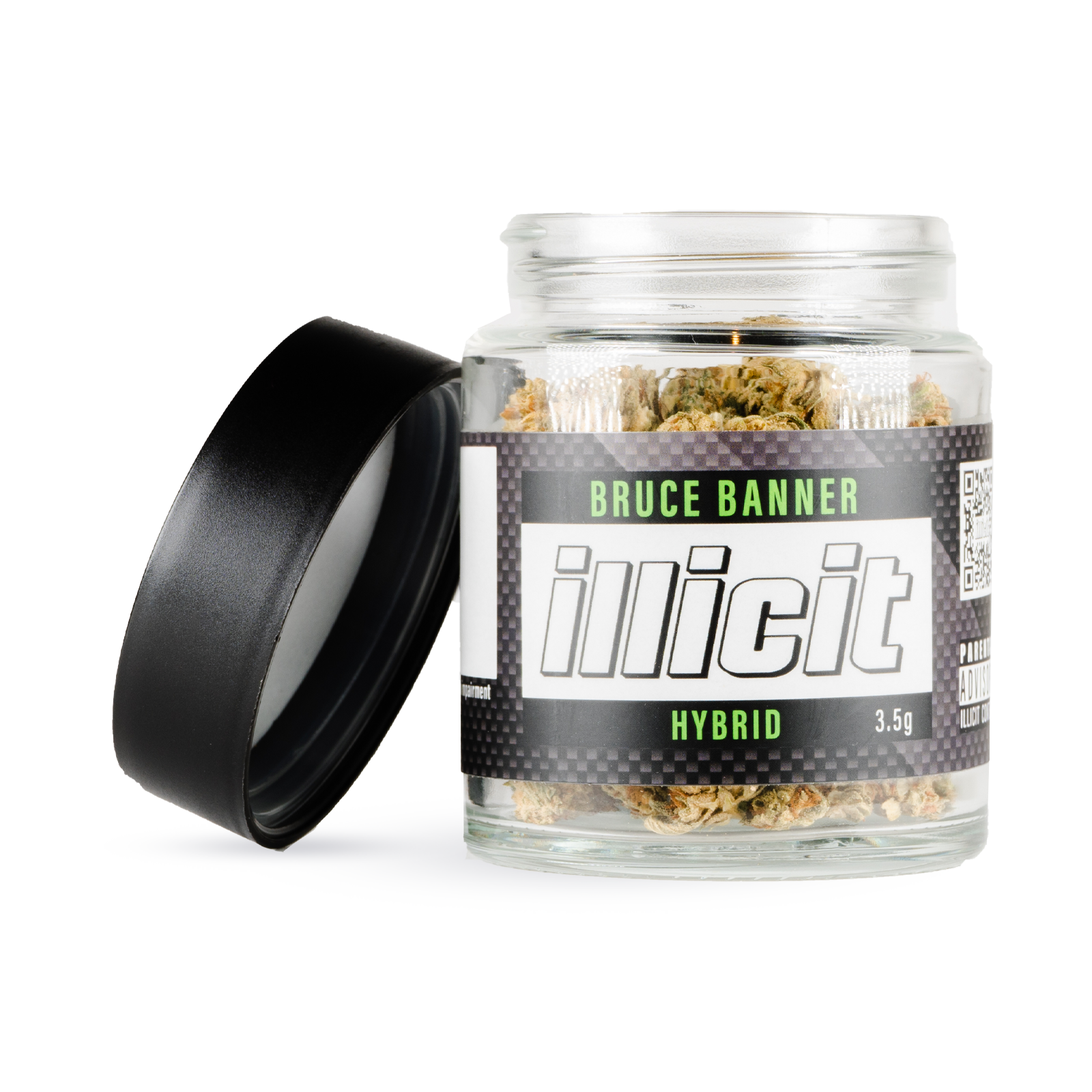Photograph of product: Illicit - Bruce Banner - [3.5g] Pre-pack
