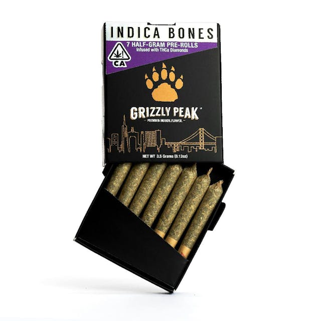 Photograph of product: Oui'd Bones | Infused 7pk Pre-Rolls | 3.5g