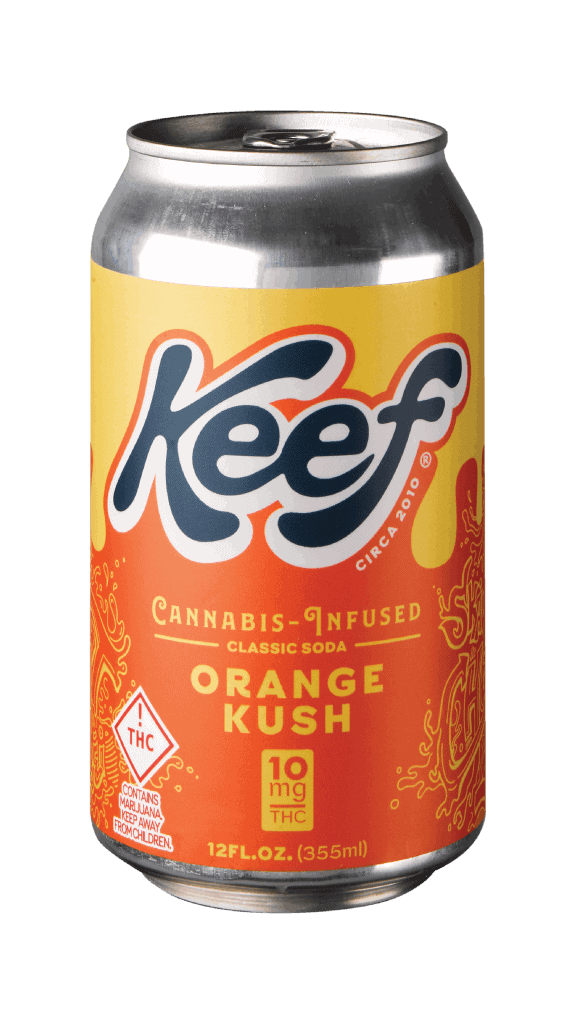 Photograph of product: Soda | Orange Kush