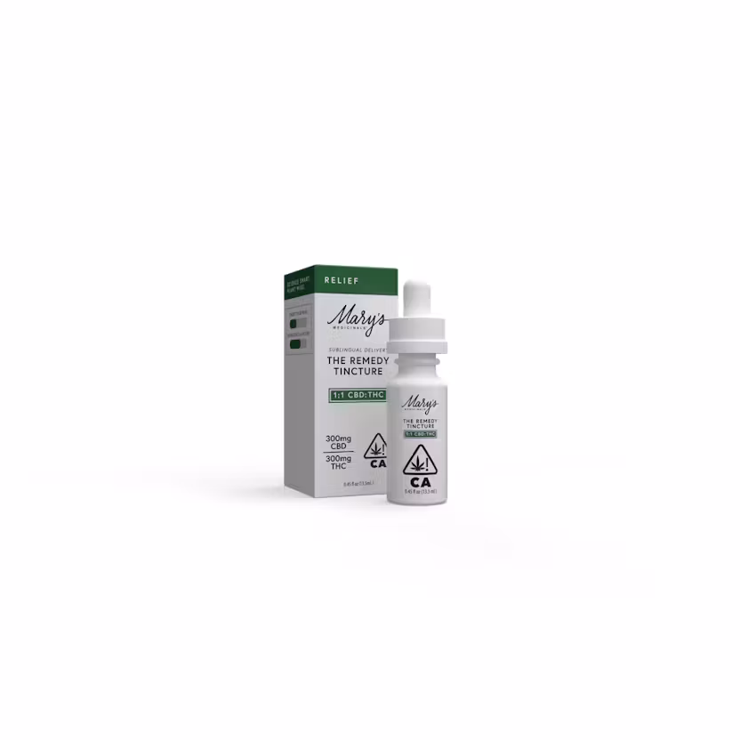 Photograph of product: Mary's Medicinals - Oil - (200mg) - 1:1 CBD+TH-oui - **RELIEF**