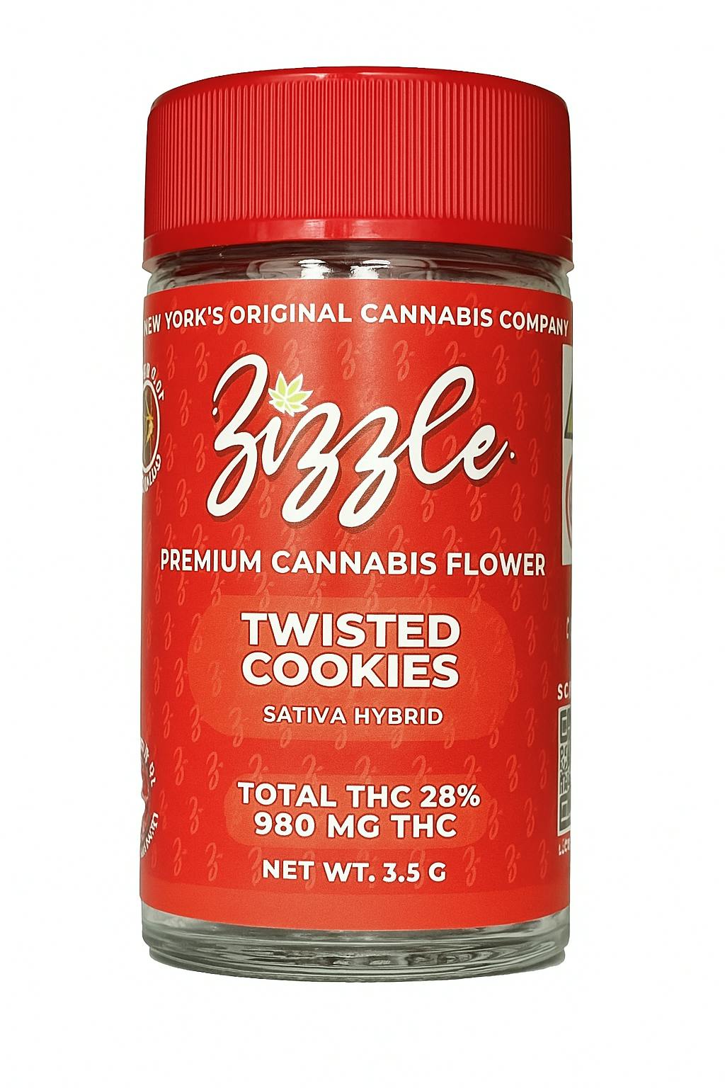 Photograph of Product: Zizzle | Twisted Cookies - 3.5g