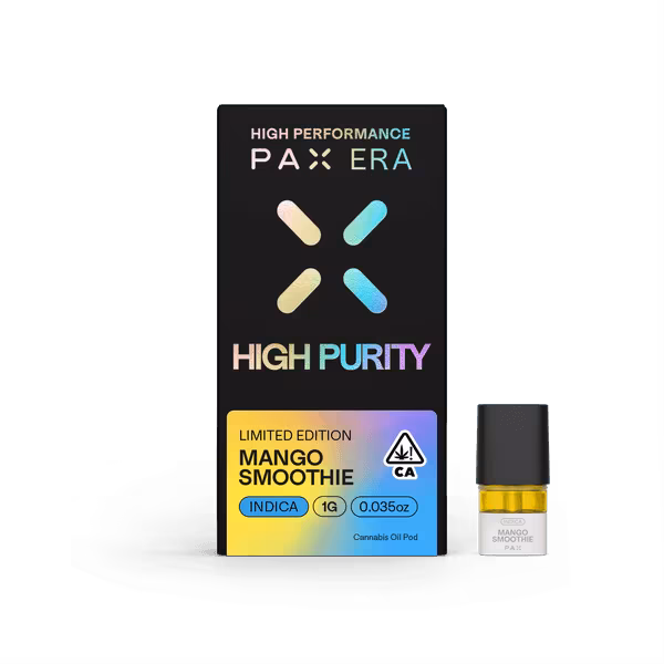 Photograph of product: 1G - PAX POD - HIGH PURITY - MANGO SMOOTHIE