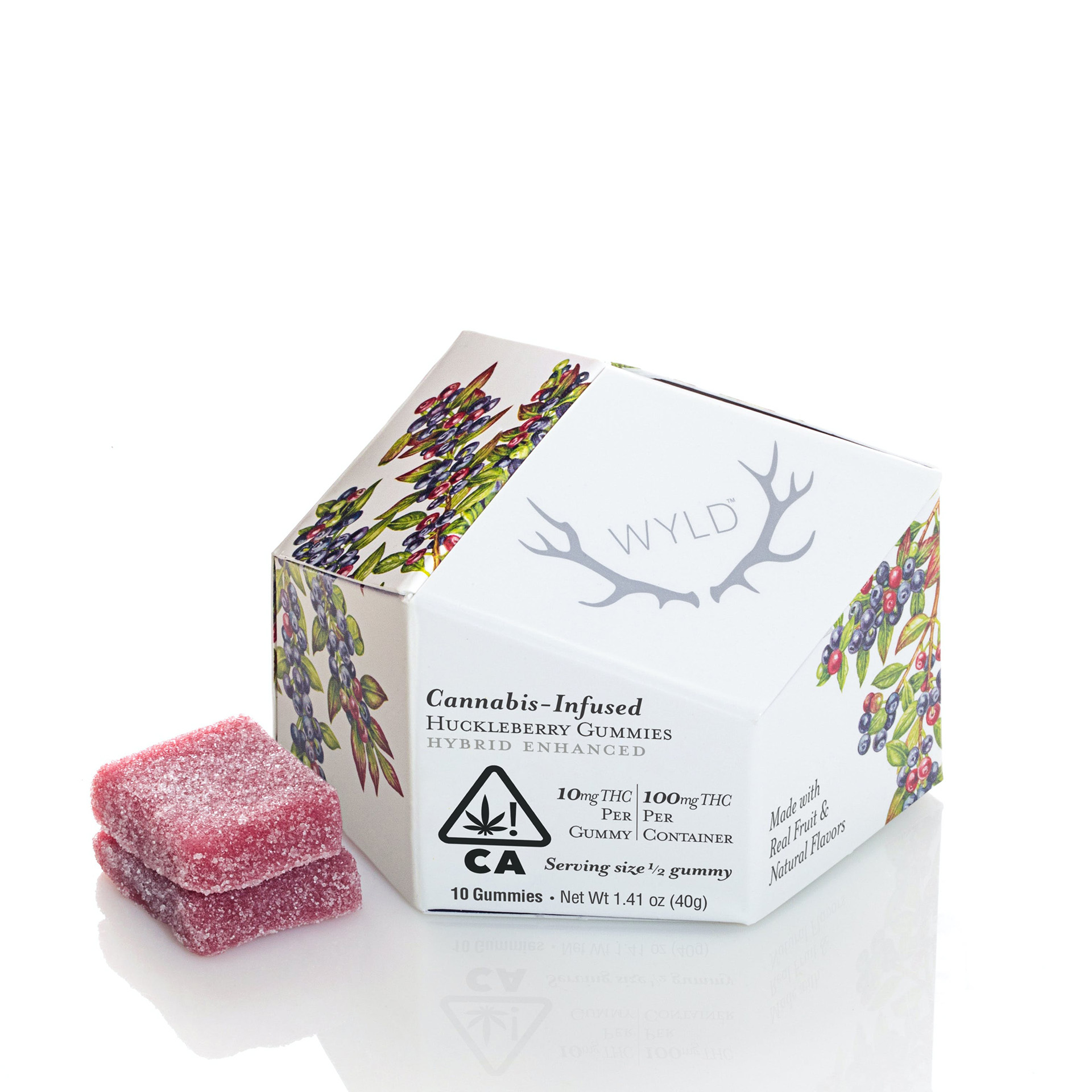 Photograph of product: #Huckleberry Gummies 100mg