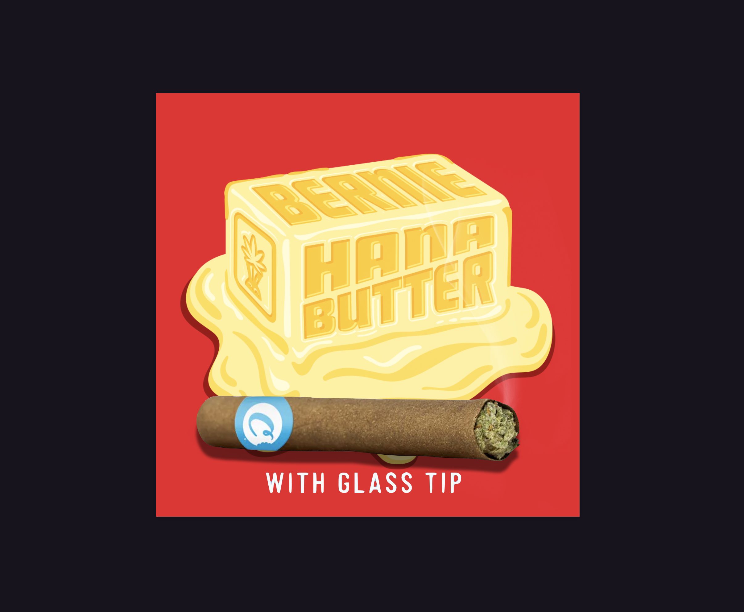 Photograph of product: Cookies Blunt | Bernie Hana Butter