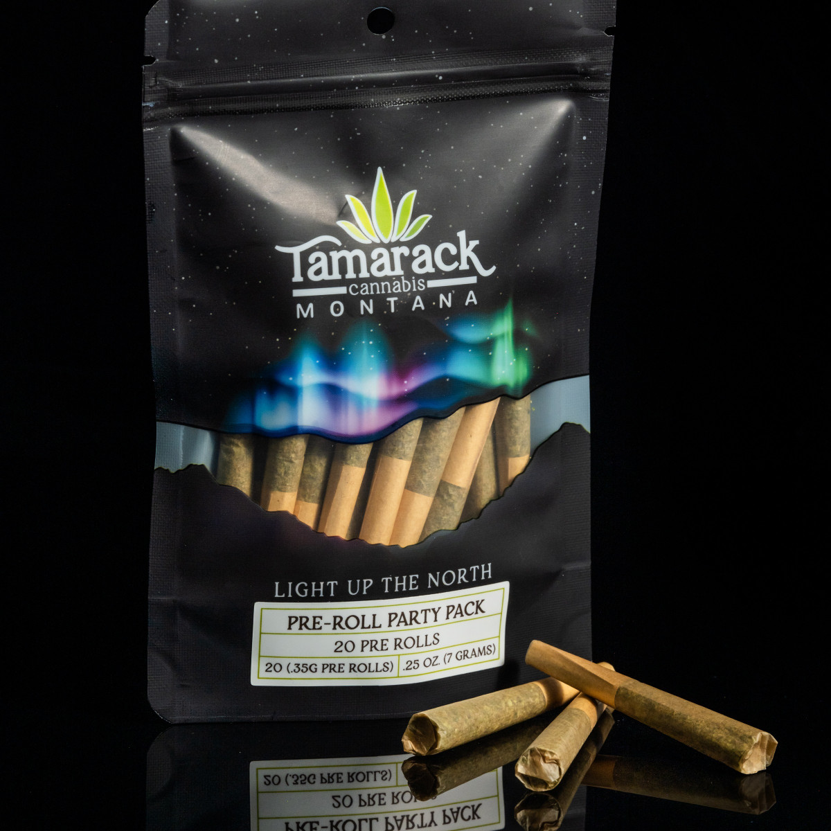 Photograph of product: Snow Ghost .35g Pre-Roll 20 Pack