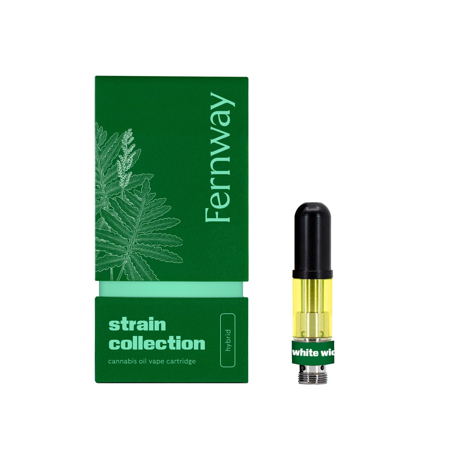 Photograph of product: Fernway White Widow (H) CDT Cartridge 0.5g