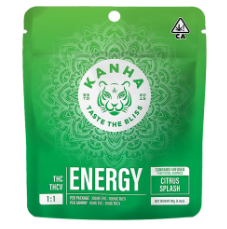 Photograph of product: Kanha NANO Energy Citrus Splash 1:1 THCv:THC Gummies 200mg