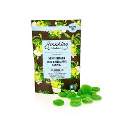 Photograph of product: Smokiez - CBD Sour Green Apple