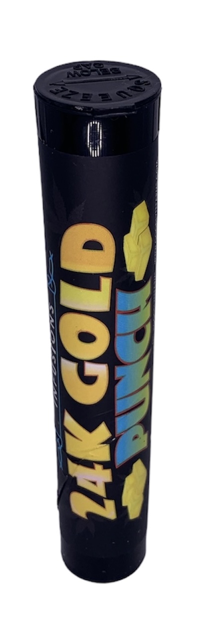 Photograph of product: 24k Gold Punch Infused Pre Roll