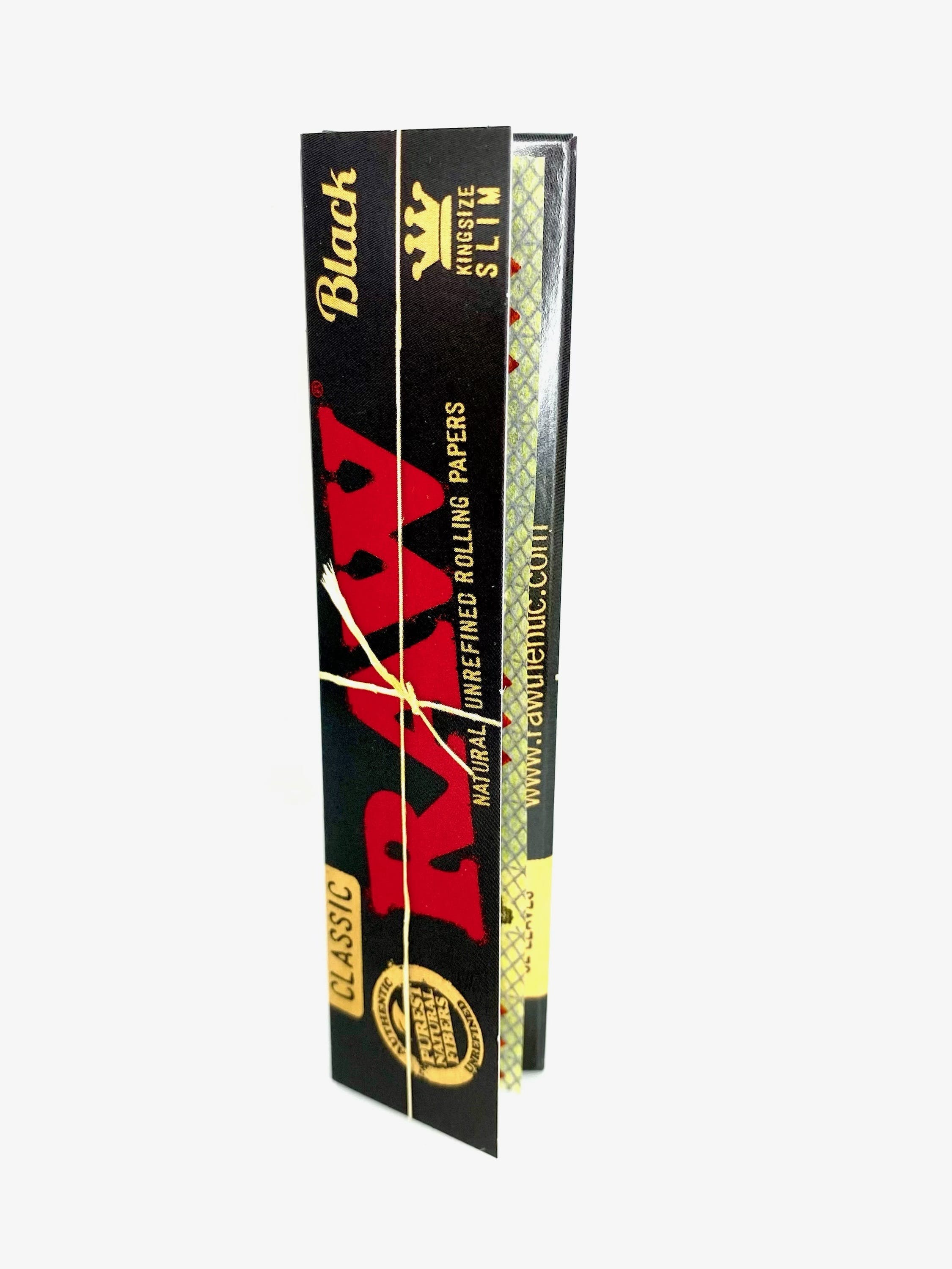 Photograph of product: Raw - Black - Kingsize Slim