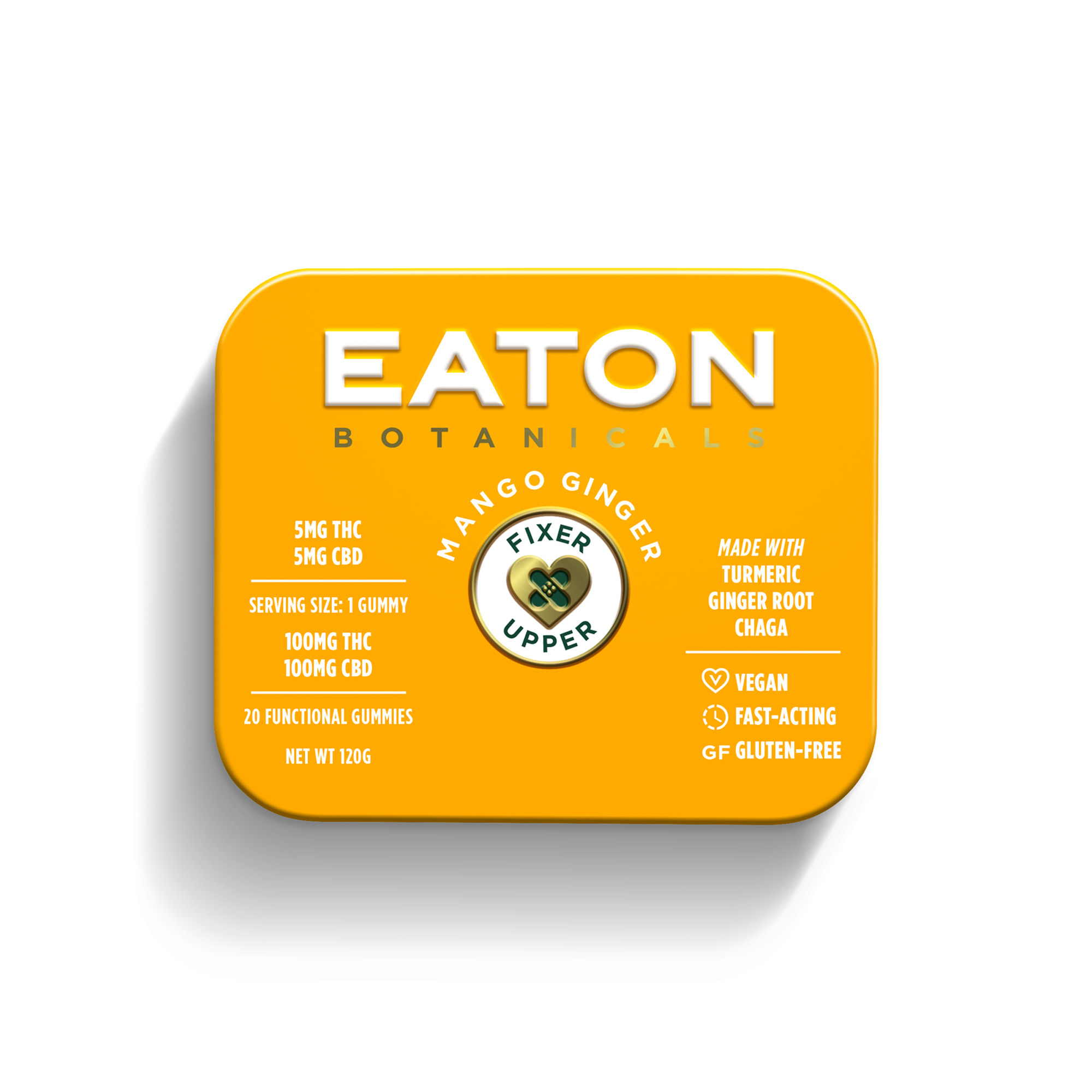 Photograph of product: Eaton | Fixer Upper - Mango Ginger | Hybrid | Edible | 20pk