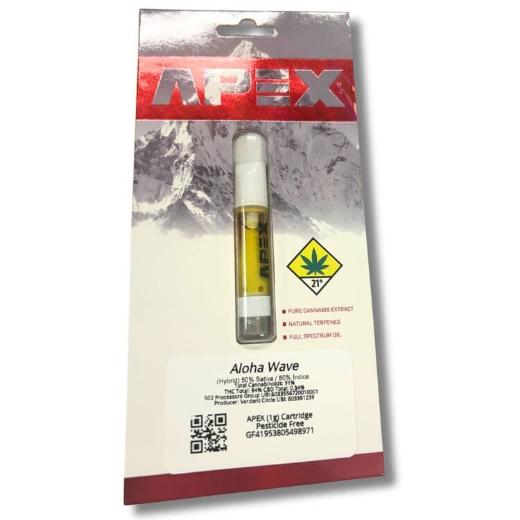 Photograph of Product: Apex Cartridge 1g - Aloha Wave