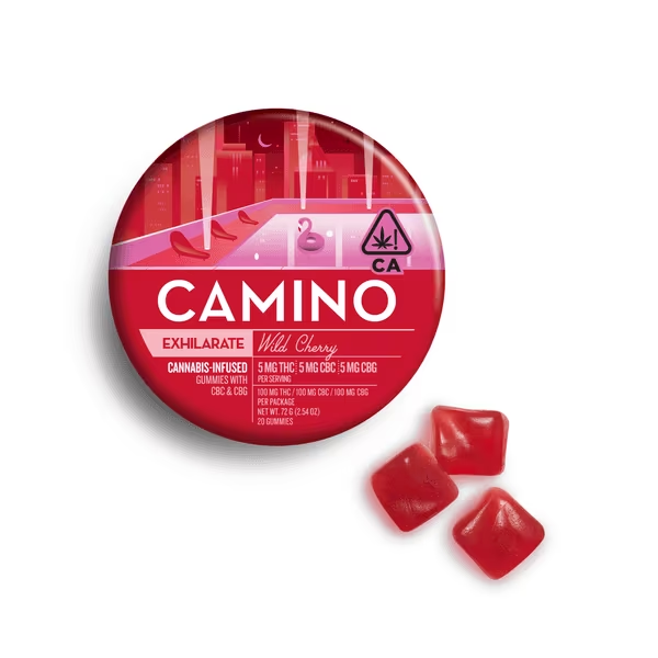 Photograph of product: Camino Wild Cherry Gummies