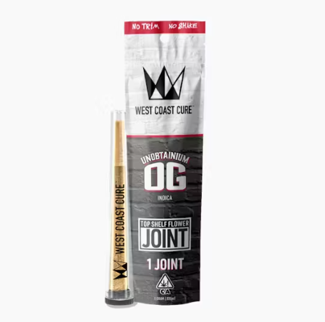 Photograph of product: UNOBTAINIUM OG- 1G PREROLL