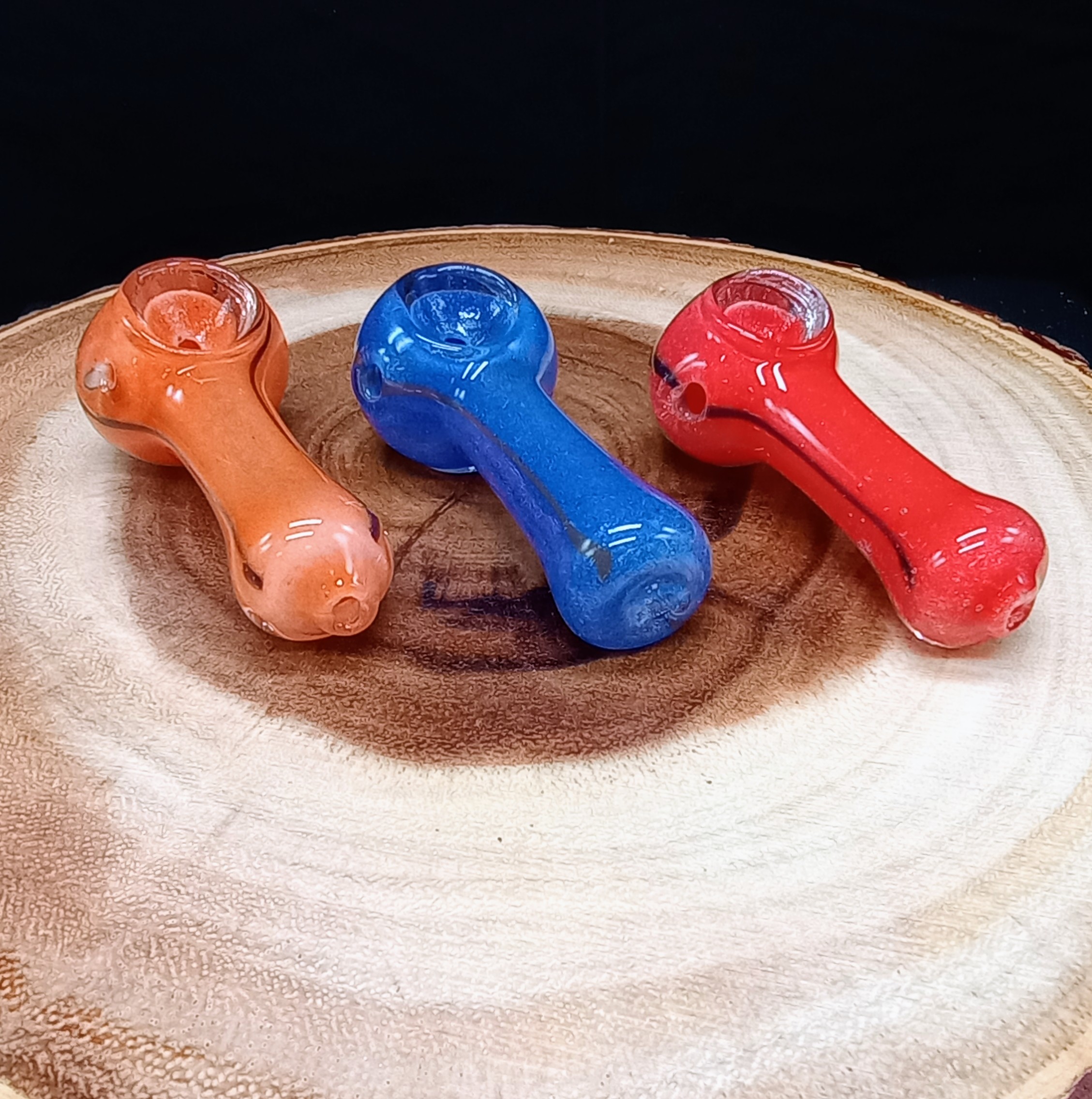 Photograph of product: Luvbuds Glass Spoon Pipe