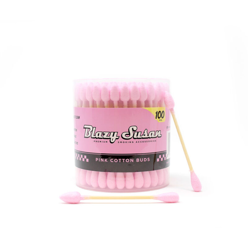 Photograph of product: Blazy Susan - Pink Cotton Buds - 100ct