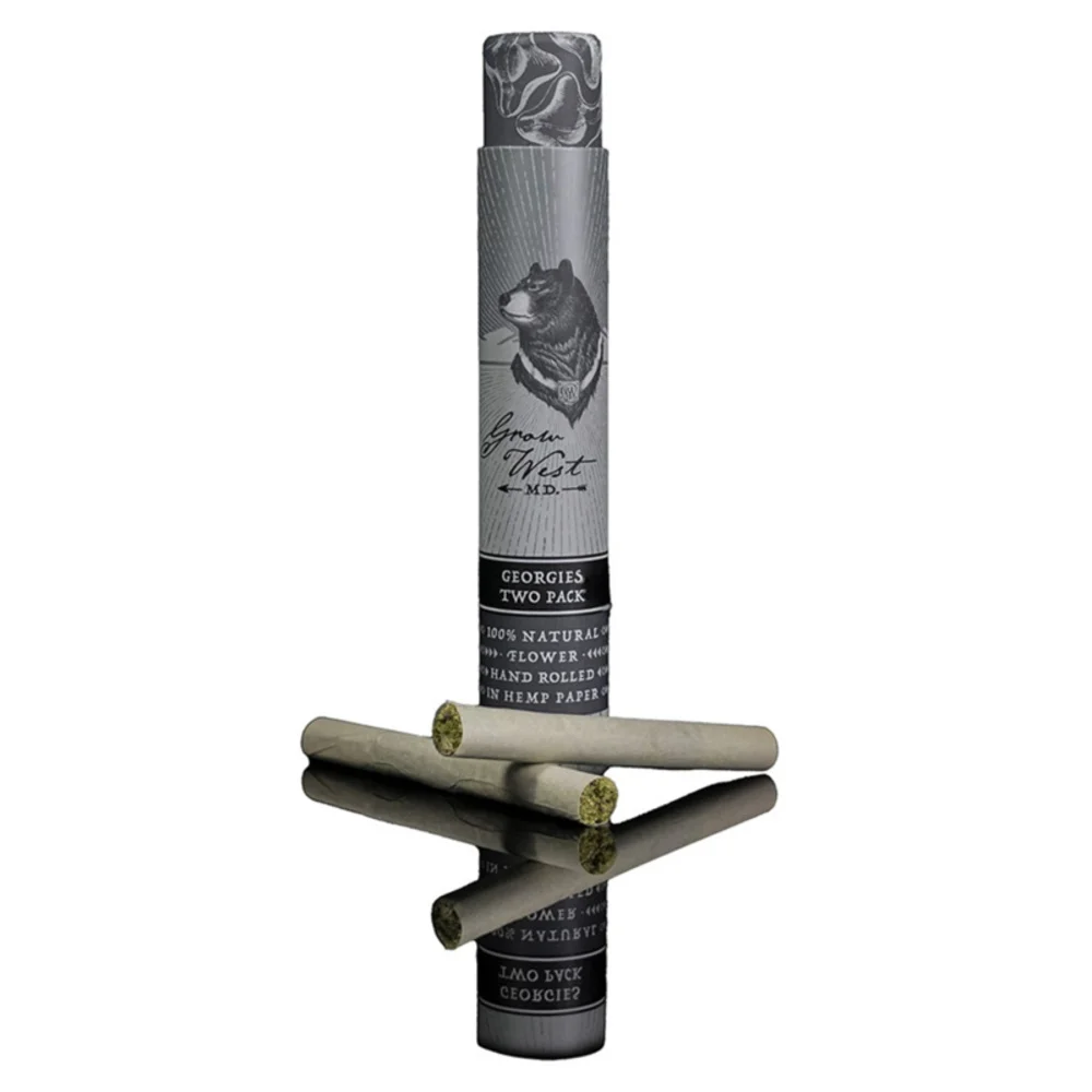 Photograph of product: 1g Sweet Cinnamon Octane Georgies Pre-Roll 2pk