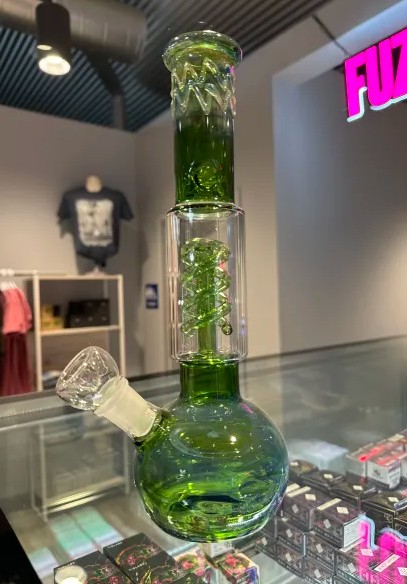 Photograph of product: Lighthouse | 12" Spiral Round Base Bong | Assorted Colors