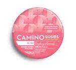 Photograph of product: Camino Sours Raspberry Lemonade Gummies 10mg x 10-Pack