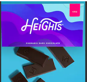 Photograph of product: Dark Chocolate Bar | 50mg Per Serving | 20pk