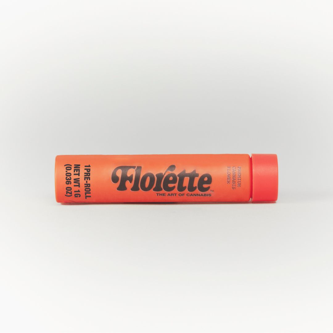 Photograph of product: Florette- Pre-Roll- 2 Pack (1g) - Redline Haze