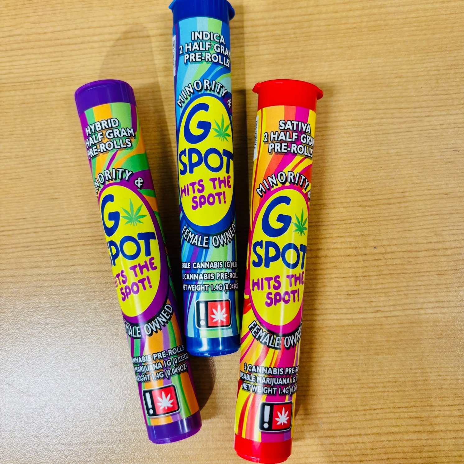 Photograph of product: Lemoncello G Spot Prerolls | .5g x 2