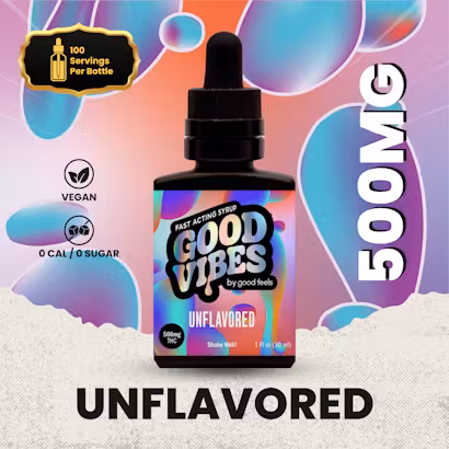 Photograph of product: Good Vibes Fast-Acting Syrup: Unflavored