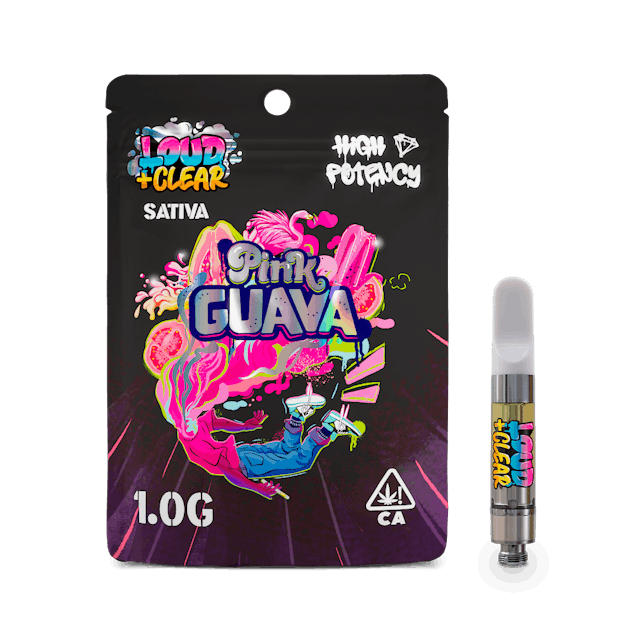 Photograph of product: Pink Guava | 1g Vape Cartridge
