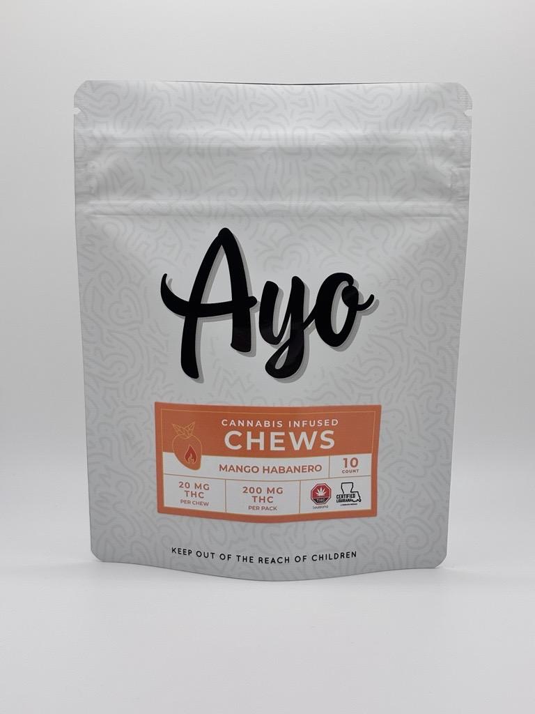 Photograph of product: MANGO HABANERO | GUMMY | 20MG | 10 PACK