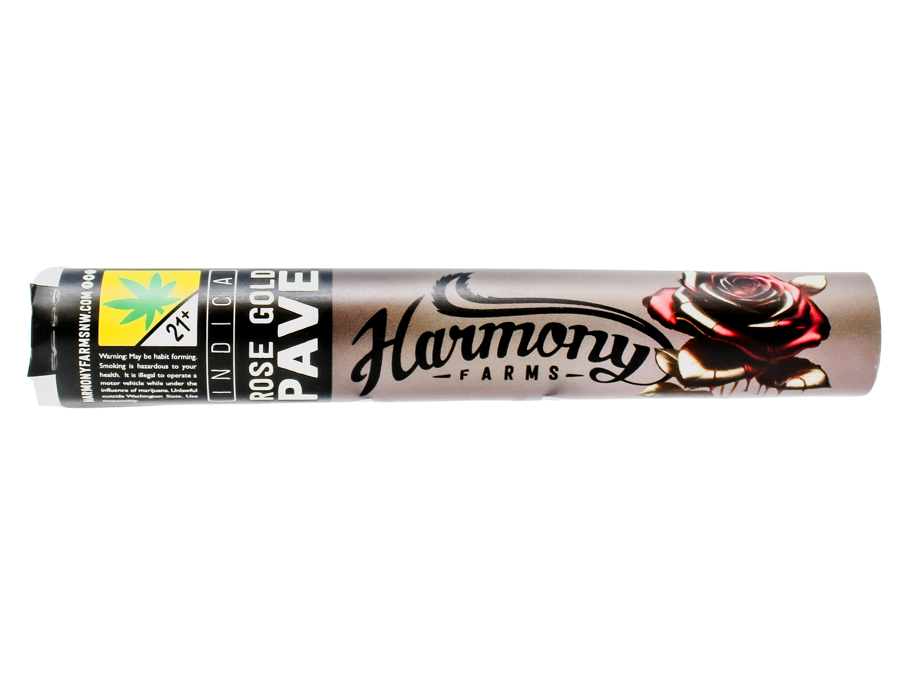 Photograph of product: HF Rose Gold Pave Preroll 48159
