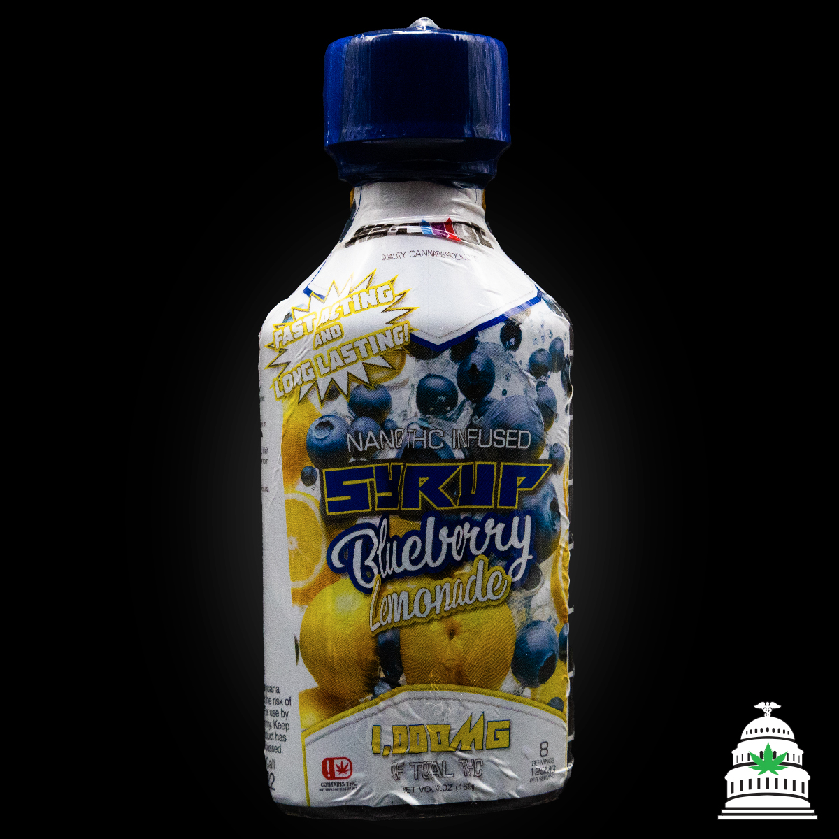 Photograph of product: Blueberry Lemonade - Hy Cube Syrup