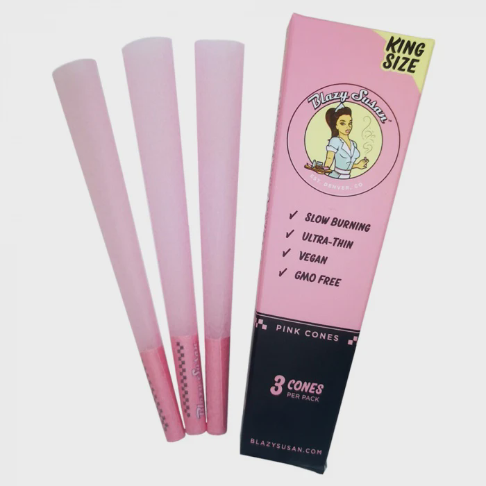 Photograph of product: Blazy Susan - Pink 3pk King Size Cones