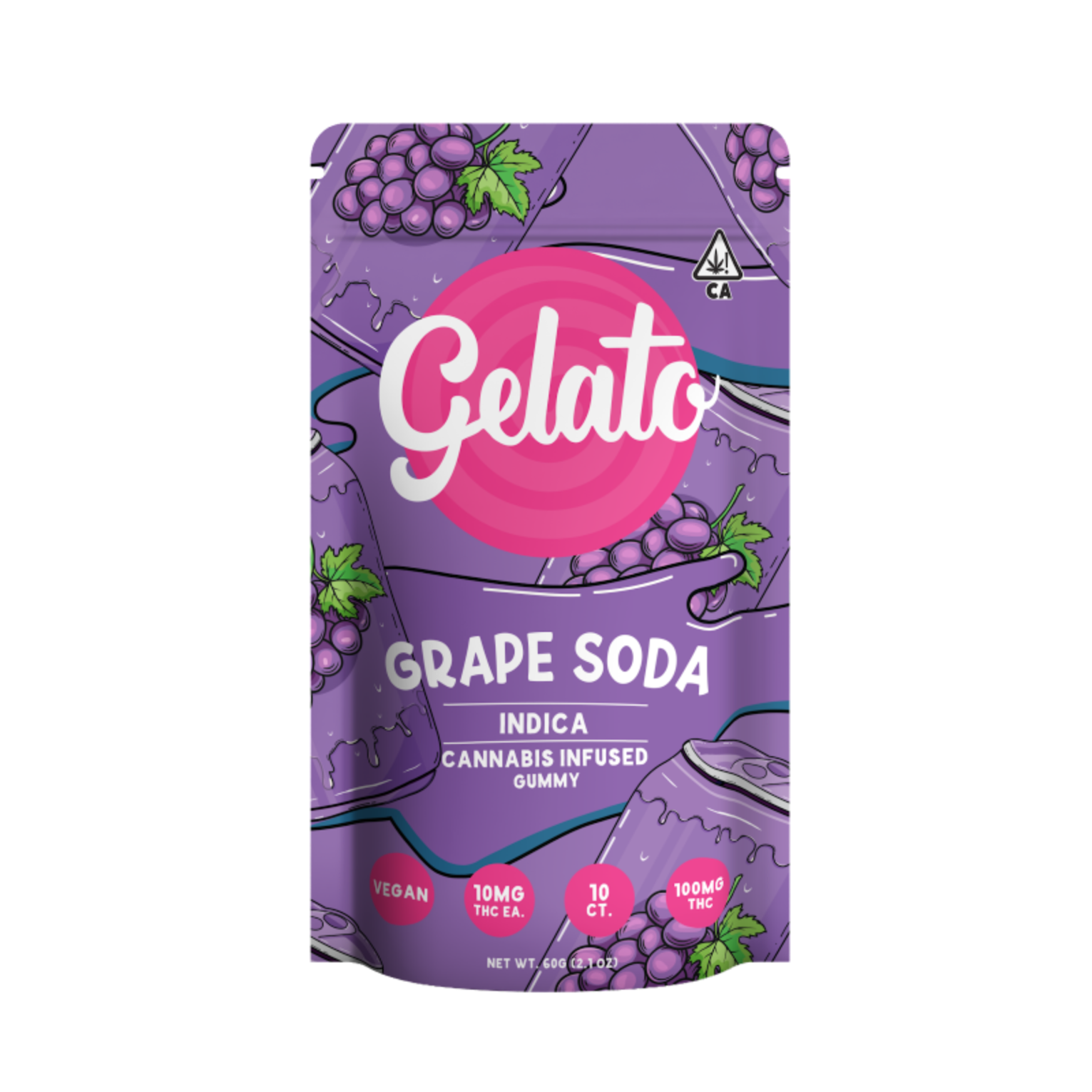 Photograph of product: Gelato | Grape Soda | 200mg