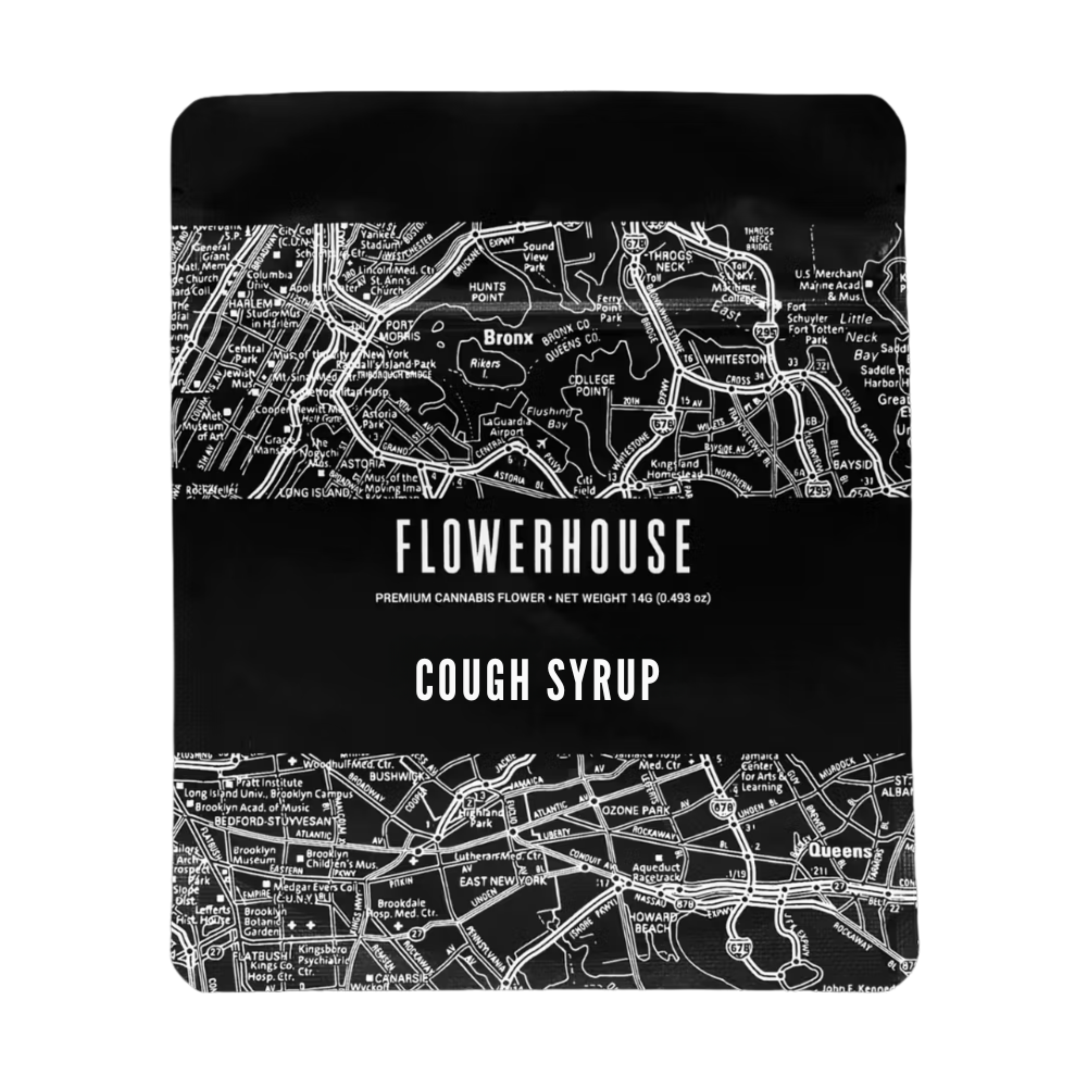 Photograph of product: FlowerHouse Cough Syrup (Oui'd) Whole Flower - 14g