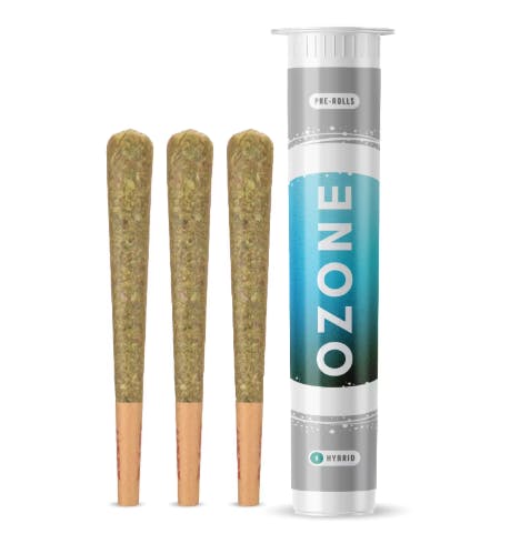 Photograph of product: GORILLA CHEM OG | 3-PACK | 1.5G