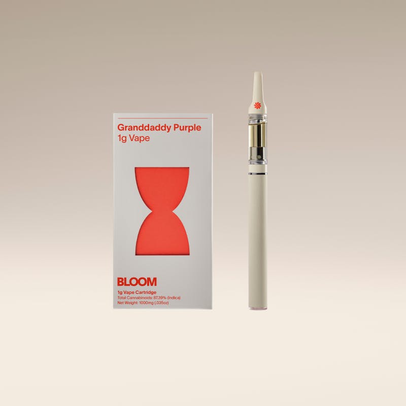 Photograph of product: Granddaddy Purple - 1g Cartridge