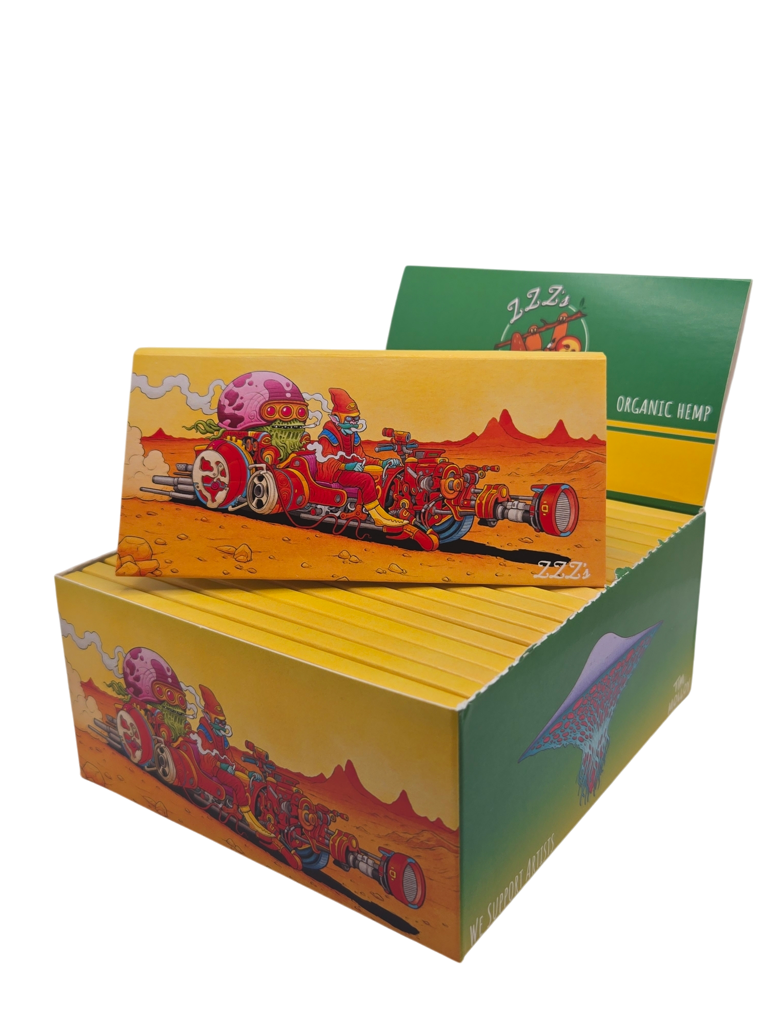 Photograph of product: King Size | "Desert Racer" | Slim Papers + Tips