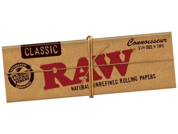 Photograph of product: RAW | Connoisseur | Classic Hemp Papers and Tips [1]