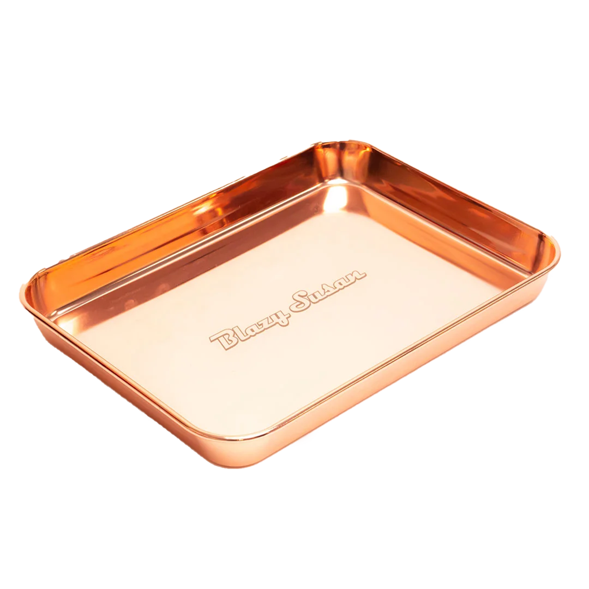 Photograph of product: Blazy Susan | Rolling Tray | Stainless Steel