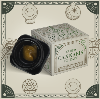 Photograph of product: ALCHEMY HONEY BUN LIVE RESIN 2.5G