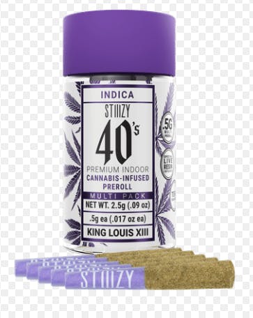 Photograph of product: King Louis Xlll 40's 5pk - 