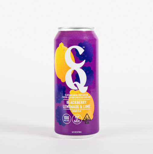 Photograph of product: CQ - Blackberry Lemonade + Lime Drink (I) 16oz 100mg