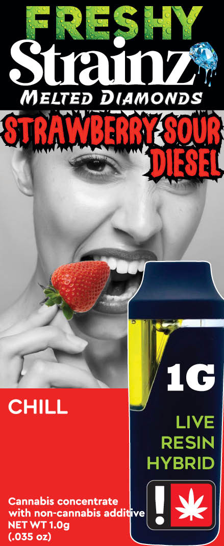 Photograph of product: Strawberry Sour Diesel AIO