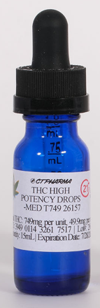 Photograph of product: TH-oui High Potency Drops - MED T749 26157 (15ml)(CTPharma)