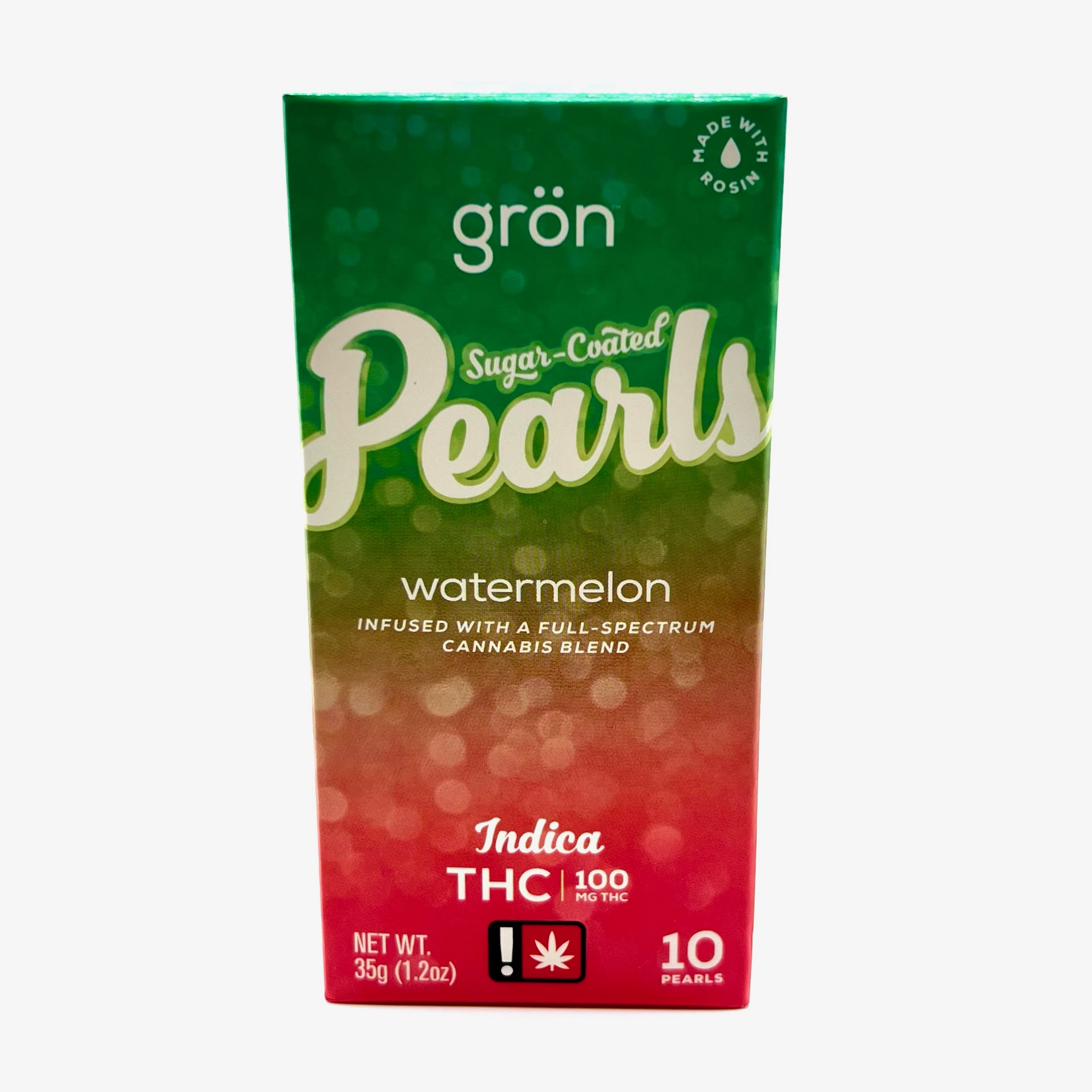 Photograph of product: GRON | Watermelon | Full spectrum | Gummy 10pk