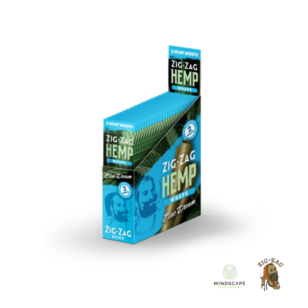 Photograph of product: ZIG ZAG CIGAR HEMP WRAP BLUE DREAM
