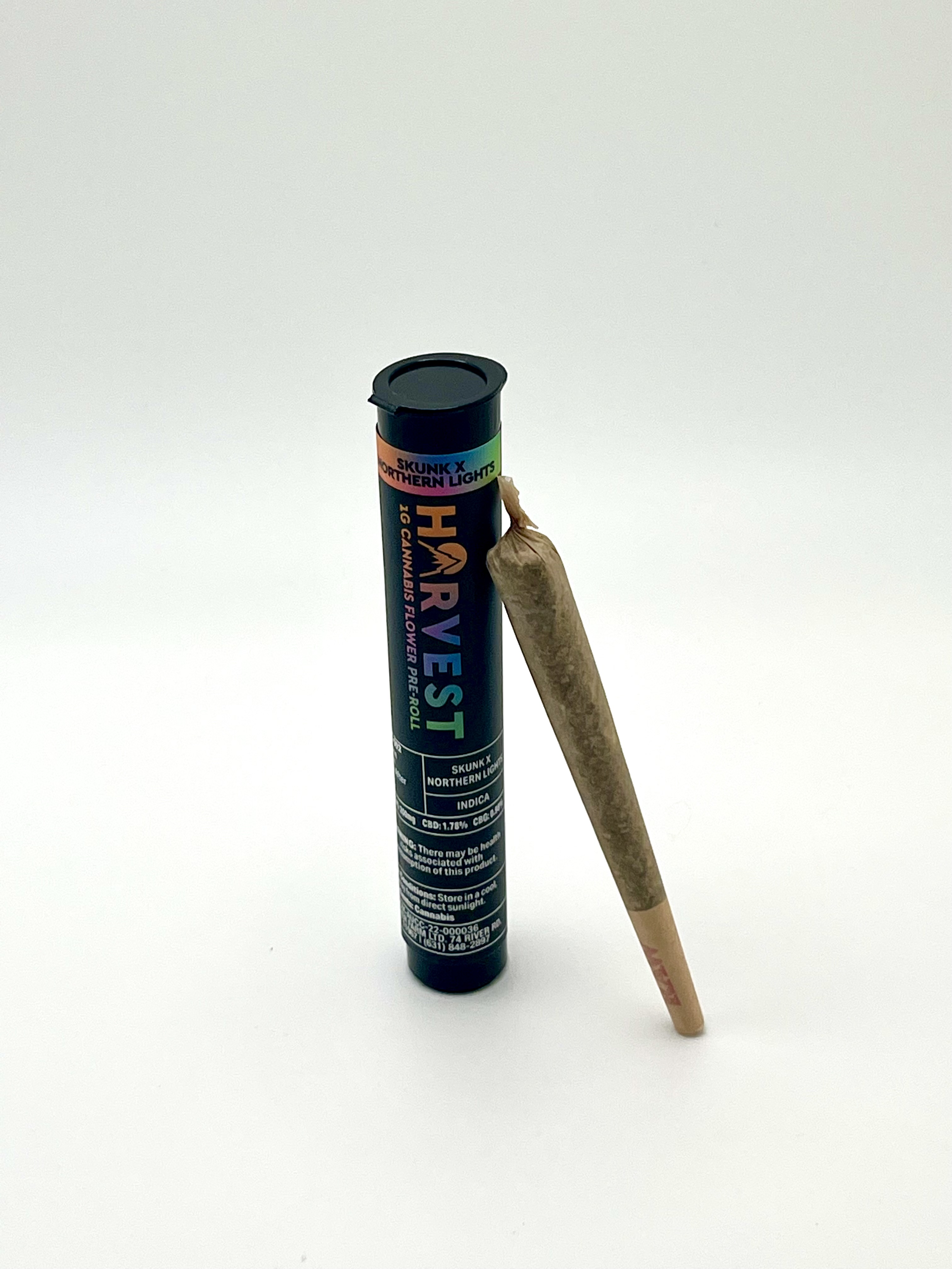 Photograph of product: Harvest - Skunk x Northern Lights - Preroll