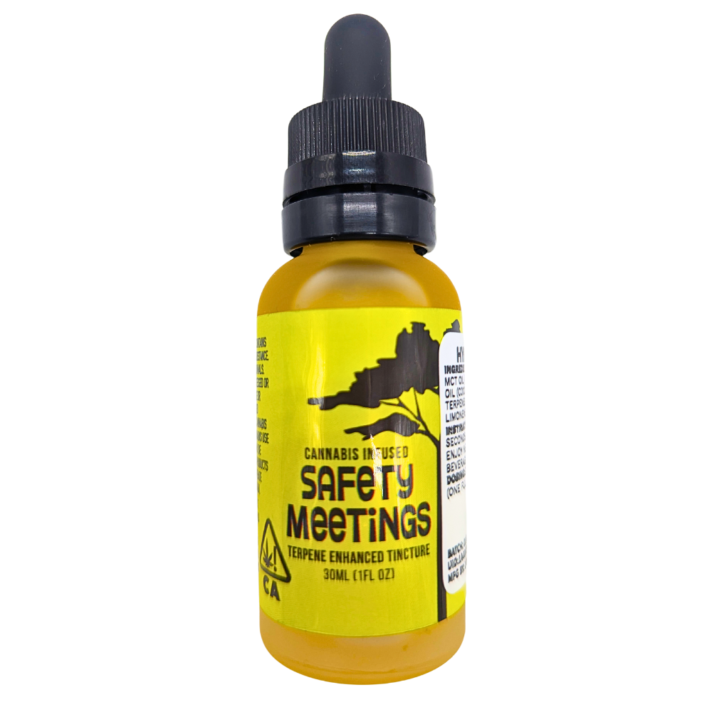 Photograph of product: Safety Meeting Terp Drops 1000mg - CBD 35:1