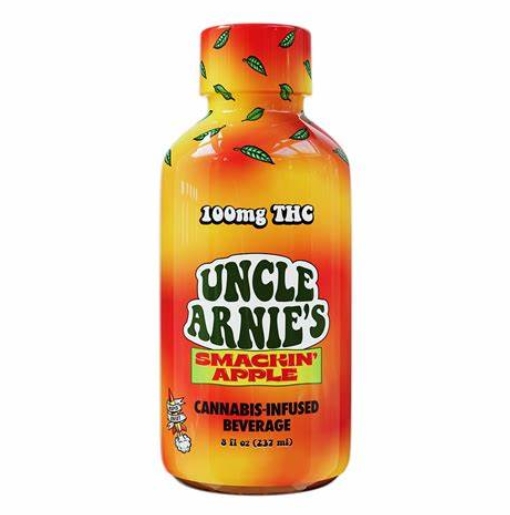 Photograph of product: GTI Uncle Arnie's 8oz Drinks - Smackin' Apple 100mg